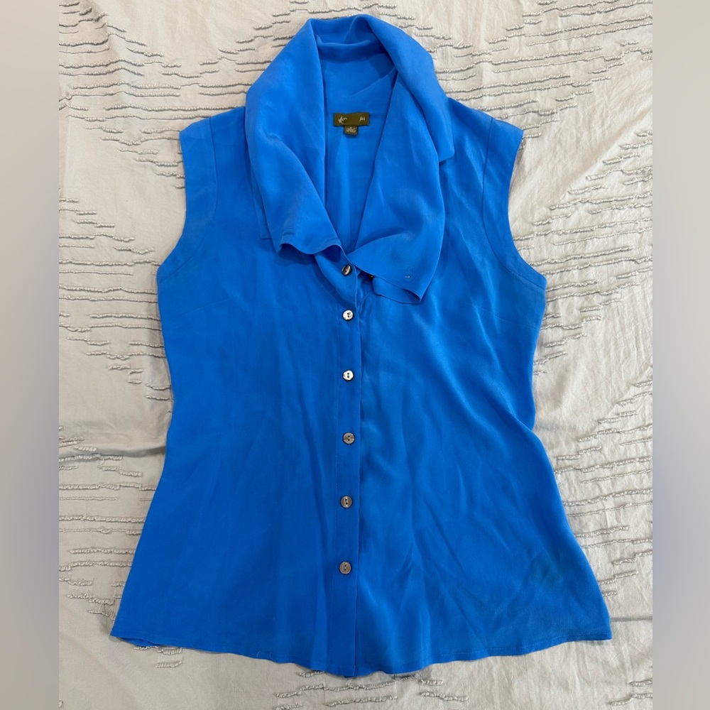 Anthropologie 100% Silk Top